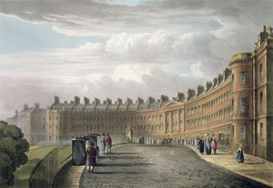Lansdown Crescent, Bath by David Cox